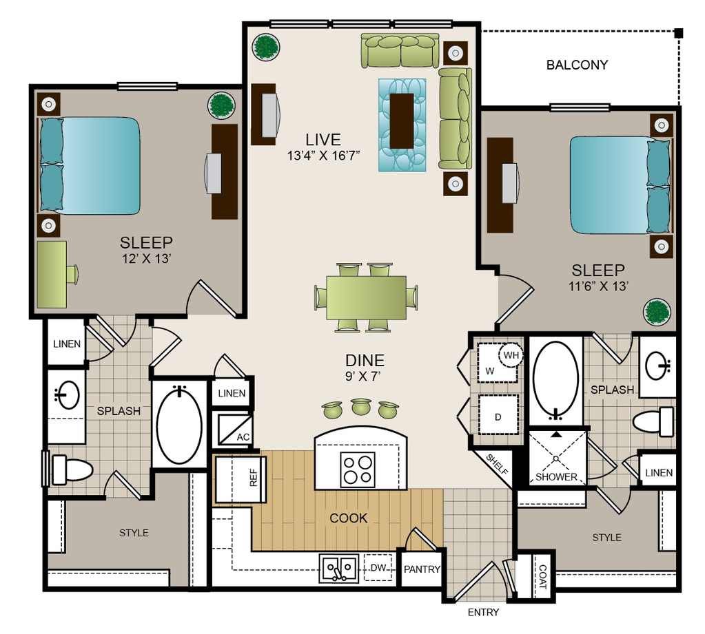 Apartments For Rent In Irving | Via Las Colinas | Features