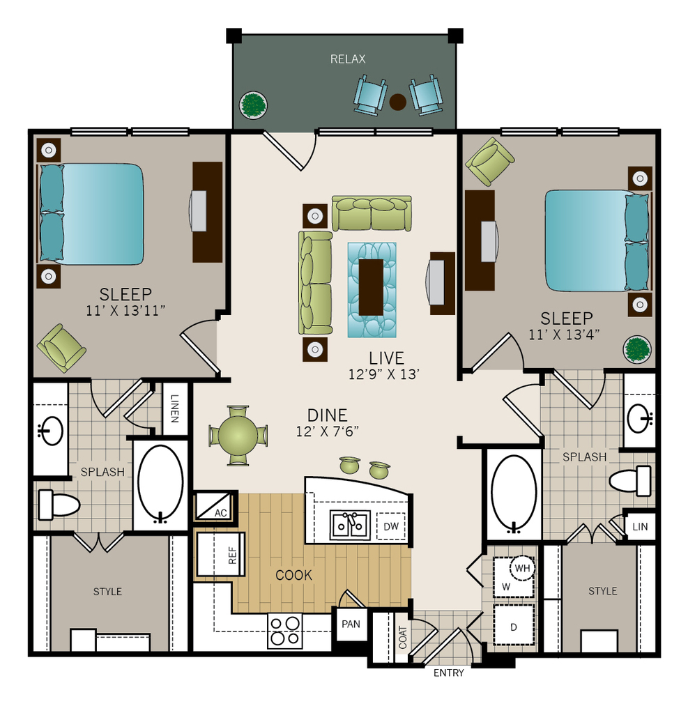 Apartments For Rent In Irving | Via Las Colinas | Features